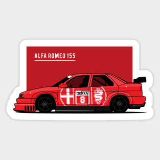 BTCC LEGENDS 155 ALFA Sticker